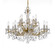 Maria Theresa 12 Light Chandelier in Gold (60|4479GDCLI)