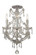 Maria Theresa Four Light Semi Flush Mount in Polished Chrome (60|4473CHCLSCEILING)