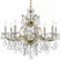Maria Theresa Nine Light Chandelier in Gold (60|4408GDCLMWP)