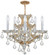 Maria Theresa Six Light Mini Chandelier in Gold (60|4405GDCLSAQ)