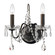 Butler Two Light Wall Sconce in English Bronze (60|3022EBCLS)