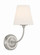 Sylvan One Light Wall Sconce in Brushed Nickel (60|2441OPBN)