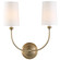 Sylvan Two Light Wall Sconce in Vibrant Gold (60|2242VG)