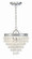 Calypso Three Light Mini Chandelier in Polished Chrome (60|130CH)