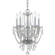 Traditional Crystal Five Light Mini Chandelier in Polished Chrome (60|1129CHCLMWP)