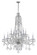 Traditional Crystal 12 Light Chandelier in Polished Chrome (60|1114CHCLMWP)