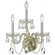 Traditional Crystal Three Light Wall Sconce in Polished Brass (60|1033PBCLS)