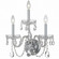 Traditional Crystal Three Light Wall Sconce in Polished Chrome (60|1033CHCLSAQ)