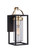Neo One Light Outdoor Wall Mount in Midnight / Satin Brass (46|ZA4804MNSB)
