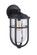 Voyage One Light Outdoor Wall Mount in Midnight (46|ZA4724MN)