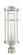 Encompass One Light Outdoor Post Mount in Satin Aluminum (46|ZA4215SA)