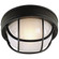 Bulkheads Oval and Round One Light Flush/Wall Mount in Textured Black (46|Z394TB)