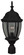 Bent Glass Cast One Light Post Mount in Textured Black (46|Z285TB)