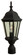 Straight Glass Cast One Light Post Mount in Textured Black (46|Z255TB)