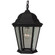 Straight Glass Cast One Light Pendant in Textured Black (46|Z251TB)