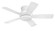 Tempo Hugger 44'' 44'' Ceiling Fan in White (46|TMPH44W5)