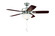 Twist N Click 42''Ceiling Fan in Brushed Polished Nickel (46|TCE42BNK5C1)