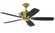 Sloan 56'' 56''Ceiling Fan in Satin Brass (46|SLN56SB5)