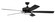 Super Pro 112 60'' Ceiling Fan in Flat Black (46|S112FB560FBGW)