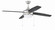 Phaze 4 52''Ceiling Fan in Brushed Polished Nickel (46|PHA52BNK4BNGW)