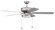 Pro Plus 119 52''Ceiling Fan in Brushed Nickel (46|P119BN552BNGW)