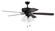 Pro Plus 114 52'' Ceiling Fan in Flat Black (46|P114FB552FBGW)