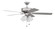 Pro Plus 114 52''Ceiling Fan in Brushed Nickel (46|P114BN552BNGW)