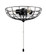 Light Kit-Bowl,Energy Star LED Fan Light Kit in Flat Black (46|LK2801FBLED)