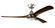 Genesis 52''Ceiling Fan in Brushed Polished Nickel/Walnut (46|GEN52BNKWAL3)