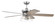 Gibson 52'' Ceiling Fan in Polished Nickel (46|GBN52PLN5)