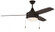 Phaze Energy Star 3 52''Ceiling Fan in Flat Black (46|EPHA52FB3)