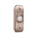 Push Button-Recessed Stepped Rectangle Lighted Push Button in Pewter (46|BR2PW)