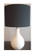 Table Lamp One Light Table Lamp in White (46|86253)