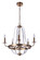 Graclyn Five Light Chandelier in Satin Brass (46|57725SB)