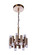 Simple Lux LED Convertible Semi Flushmount in Satin Brass (46|57552SBLED)