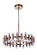Simple Lux LED Chandelier in Satin Brass (46|57524SBLED)