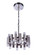 Simple Lux LED Chandelier in Brushed Polished Nickel (46|57516BNKLED)