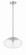 Gaze One Light Pendant in Chrome (46|56894CH)
