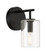 Hailie One Light Wall Sconce in Flat Black (46|55661FB)