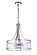 Elliot Five Light Pendant in Brushed Polished Nickel (46|55395BNK)