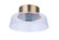 Centric LED Flushmount in Satin Brass (46|55182SBLED)