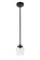 Trystan One Light Mini Pendant in Flat Black (46|53591FB)