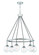 Que Six Light Chandelier in Chrome (46|53326CH)