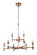 Tarryn Nine Light Chandelier in Satin Brass (46|53229SB)