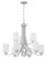 Bolden Nine Light Chandelier in Brushed Polished Nickel (46|50529BNKWG)