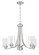 Bolden Five Light Chandelier in Brushed Polished Nickel (46|50525BNK)