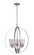 Tyler Three Light Foyer Pendant in Brushed Polished Nickel (46|50233BNK)