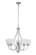 Serene Five Light Chandelier in Brushed Polished Nickel (46|49925BNK)