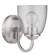 Serene One Light Wall Sconce in Brushed Polished Nickel (46|49901BNK)