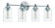 Dardyn Four Light Vanity in Brushed Polished Nickel (46|49804BNKC)